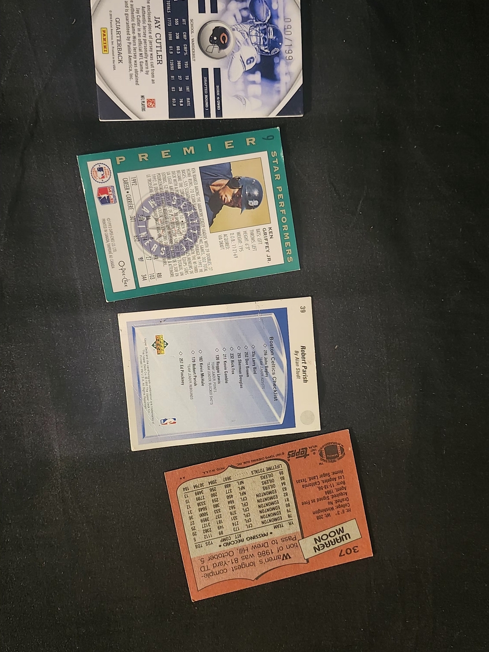 Baseball Trading Card Pack - Green & Blue Collector Cards